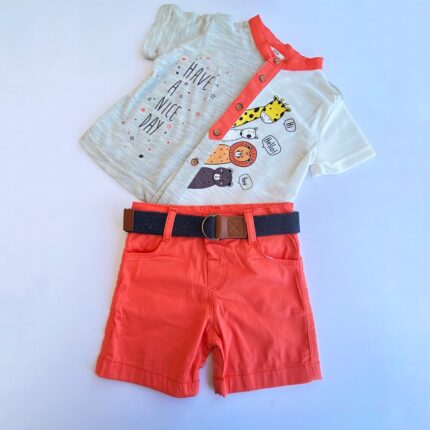 Jungle Kırmızı Erkek Şortlu Takım-E21/2