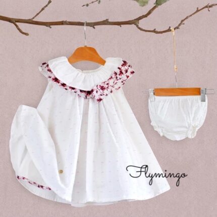 Kız Bebek 2’li Elbise Takım-E53