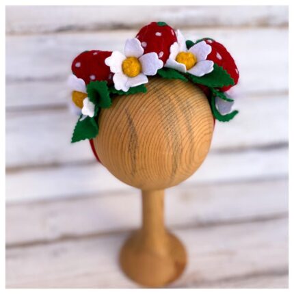 Çilek Saç Bantı-B12