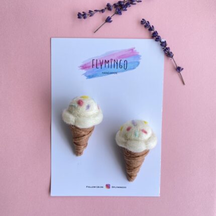 Tekli Cornet Dondurma Saç Aksesuarı-B24