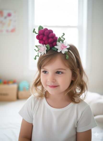 Üzümlü  Saç Bandı