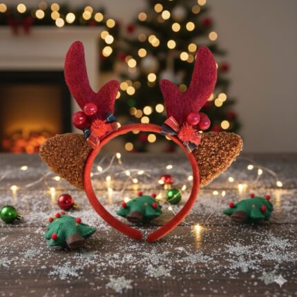 Yeni Yıl Geyik Saç Tacı