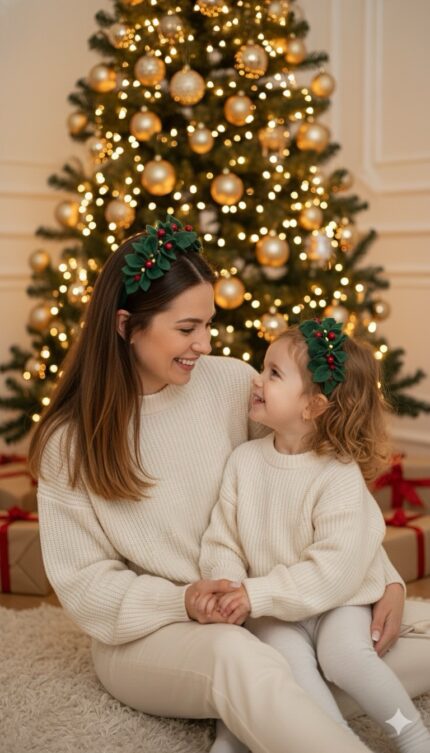 Kokinlı Yapraklı Saç Aksesuarı Tek Adet