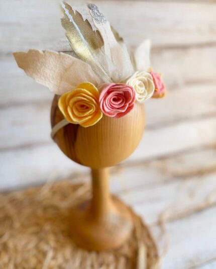 Bohem Tüylü Saç Bandı